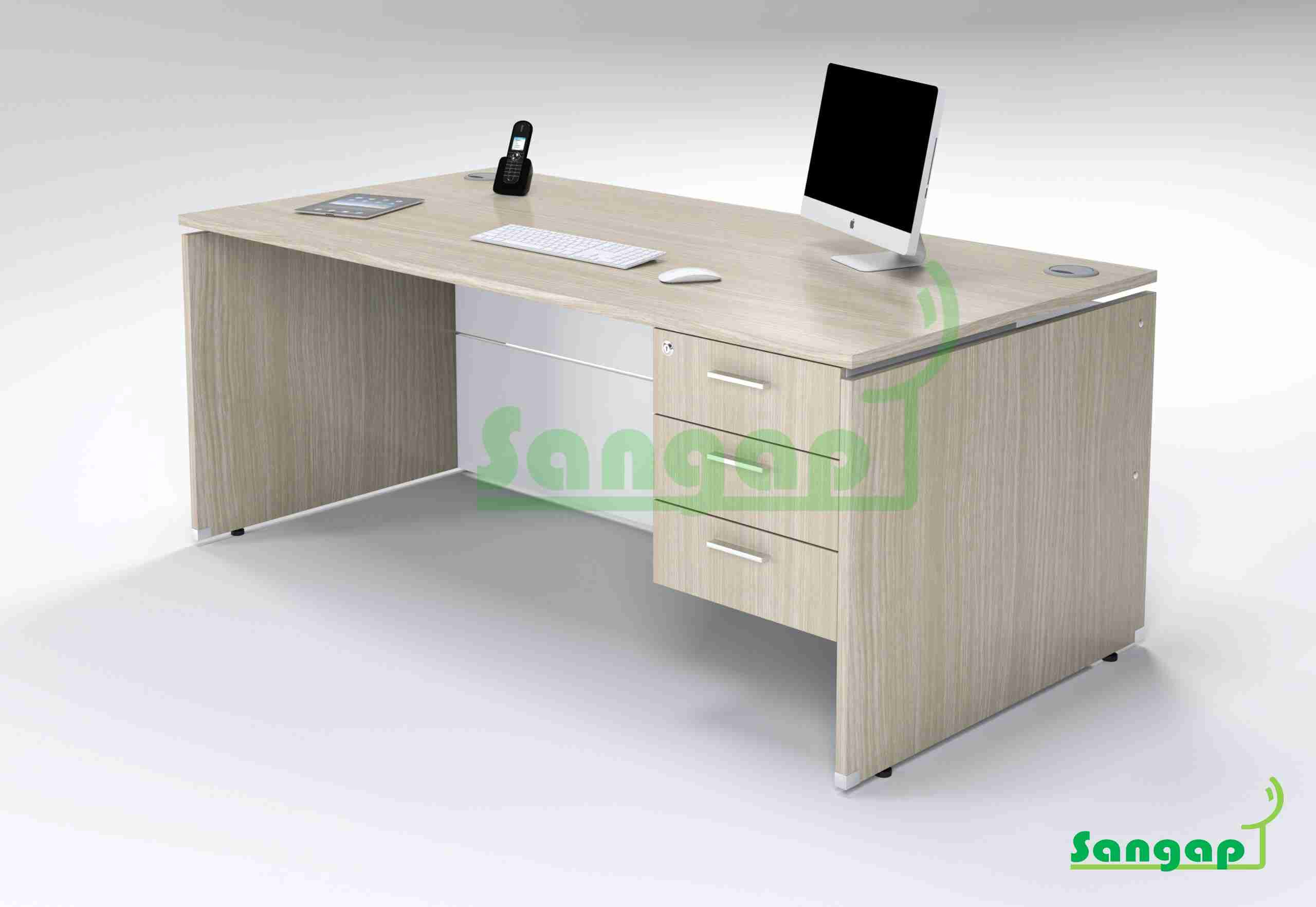 میز اداری ساده سنگپ مدل 02