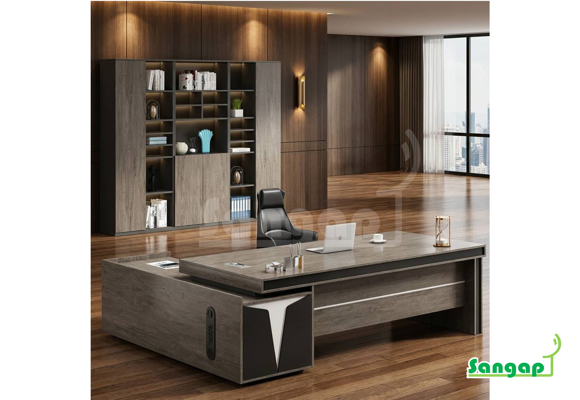 میز مدیریتی سنگپ مدل 203 - Image 6