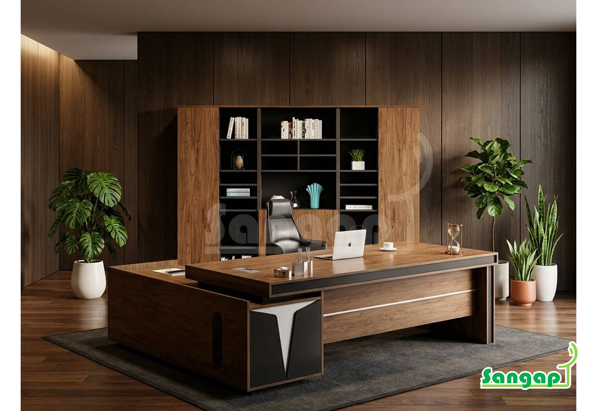 میز مدیریتی سنگپ مدل 203 - Image 5
