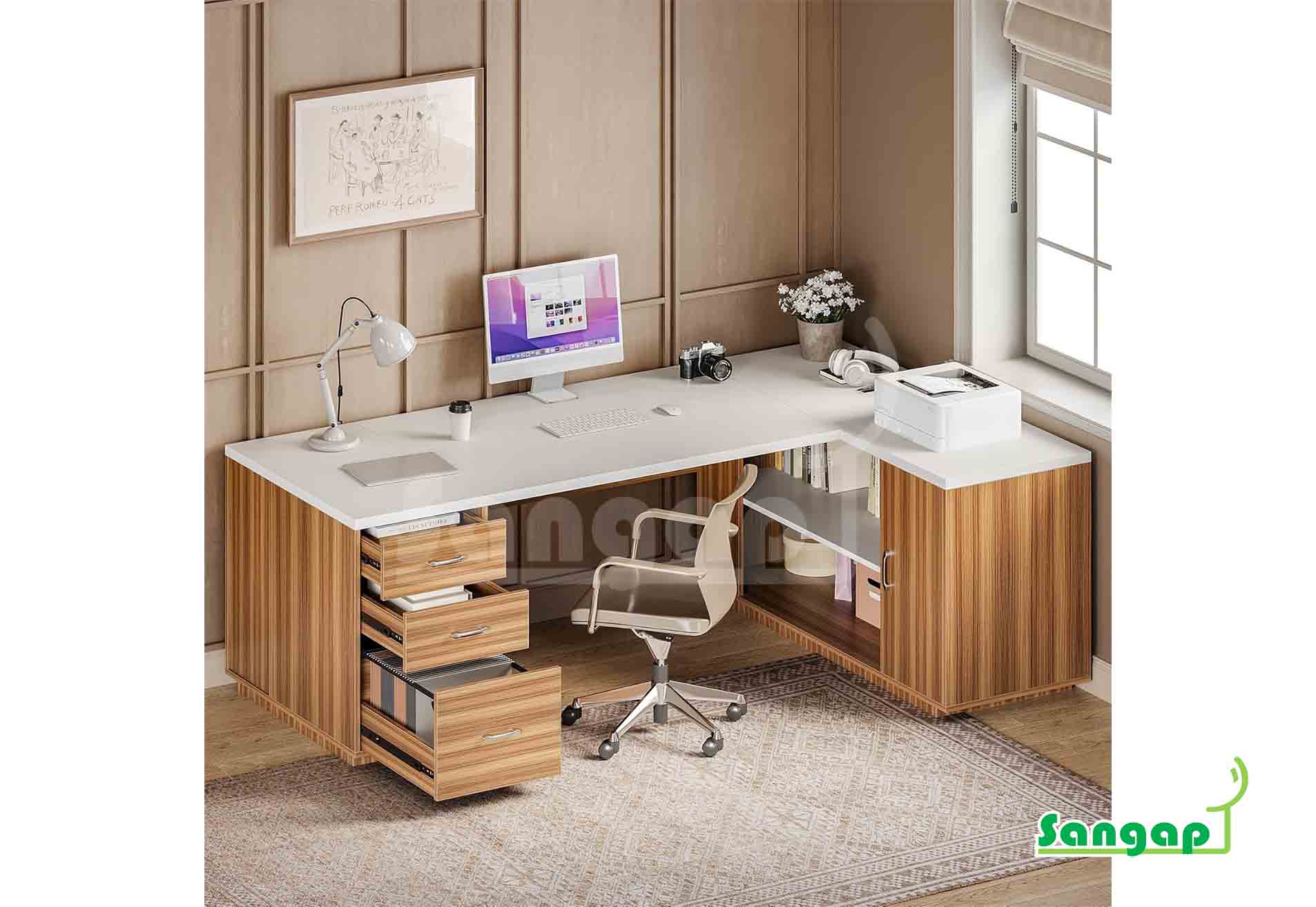 میز مدیریتی سنگپ مدل 206