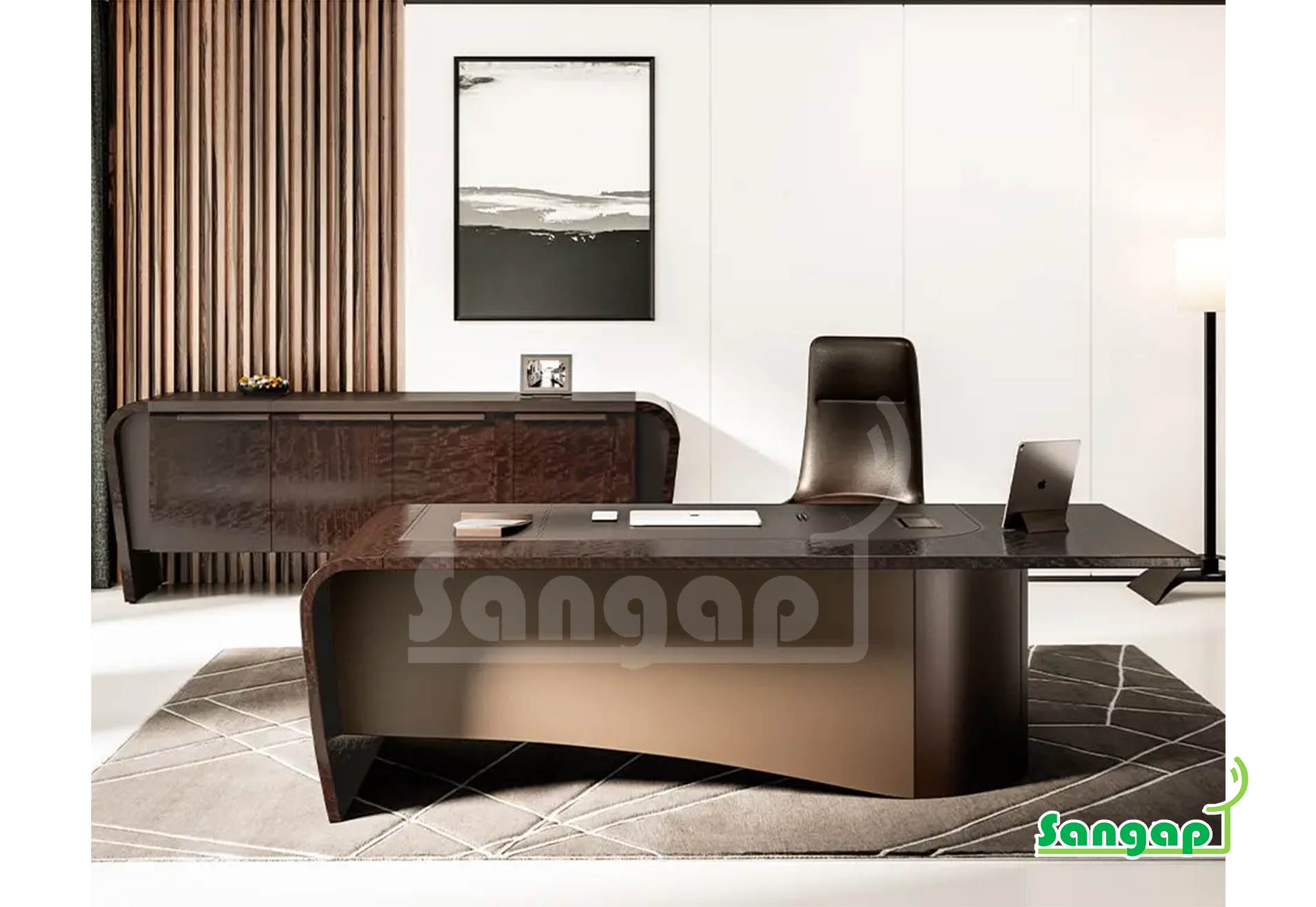 میز مدیریتی سنگپ مدل 215