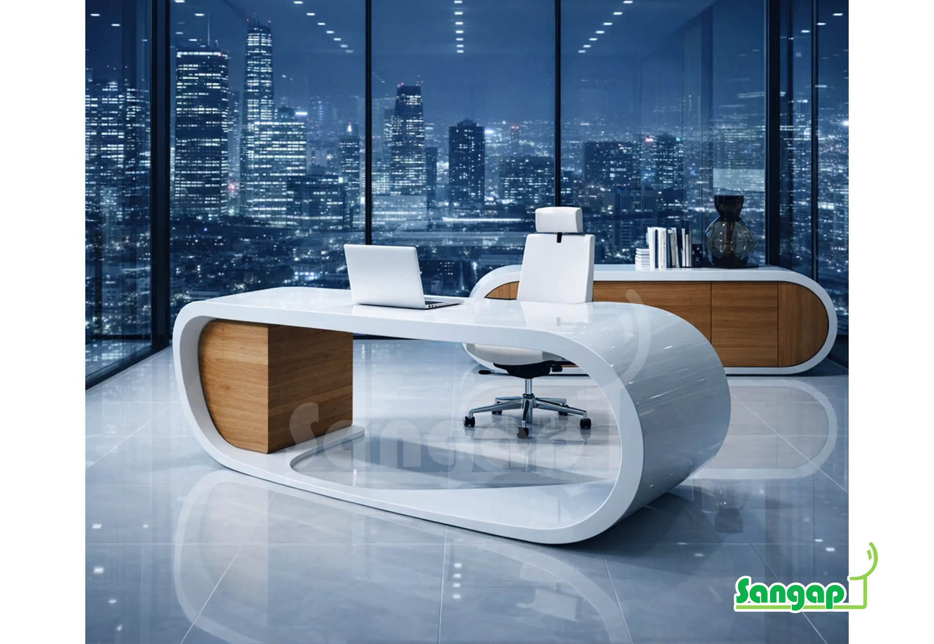 میز مدیریتی سنگپ مدل 217 - Image 3