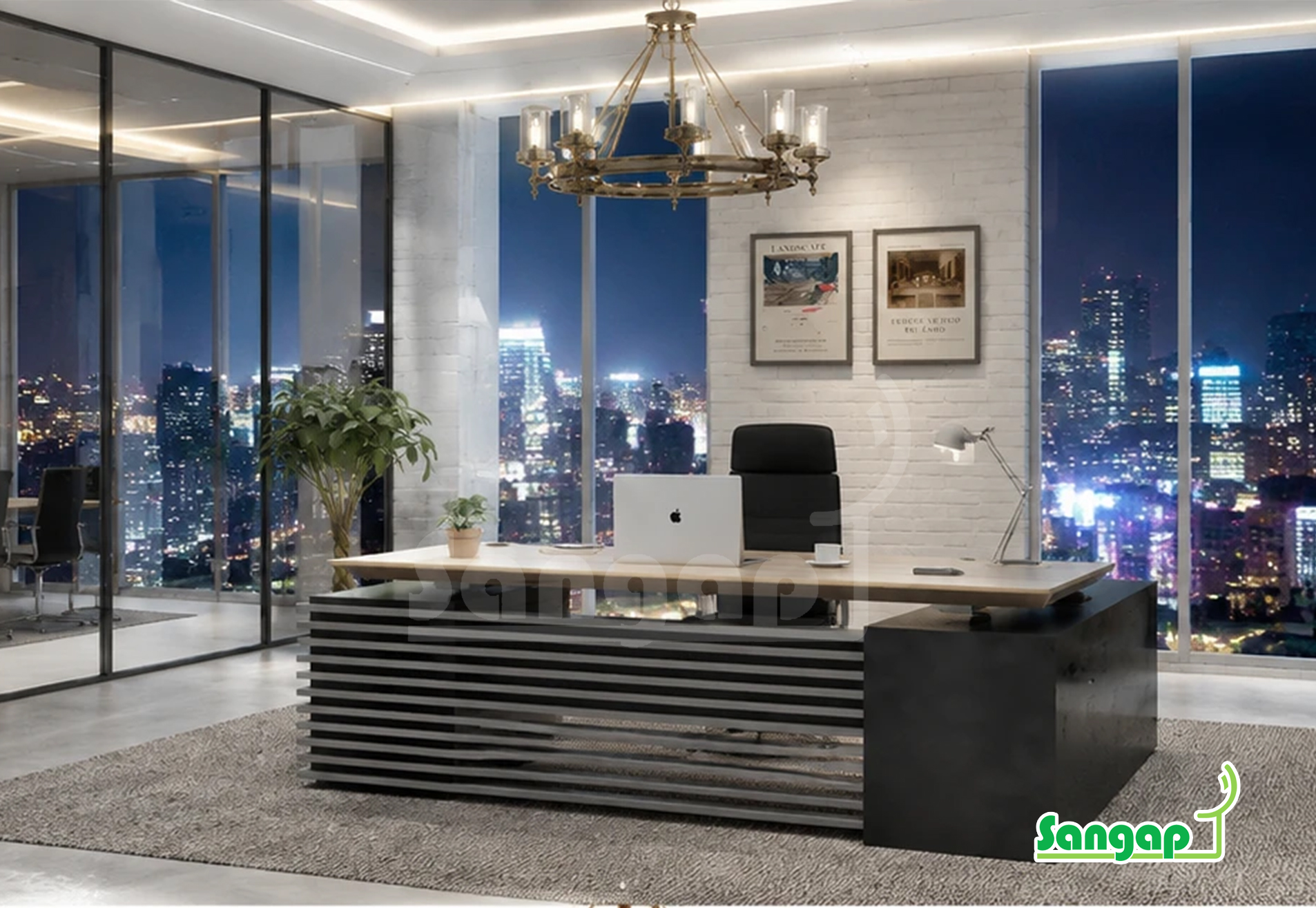 میز مدیریتی سنگپ مدل 218 - Image 4