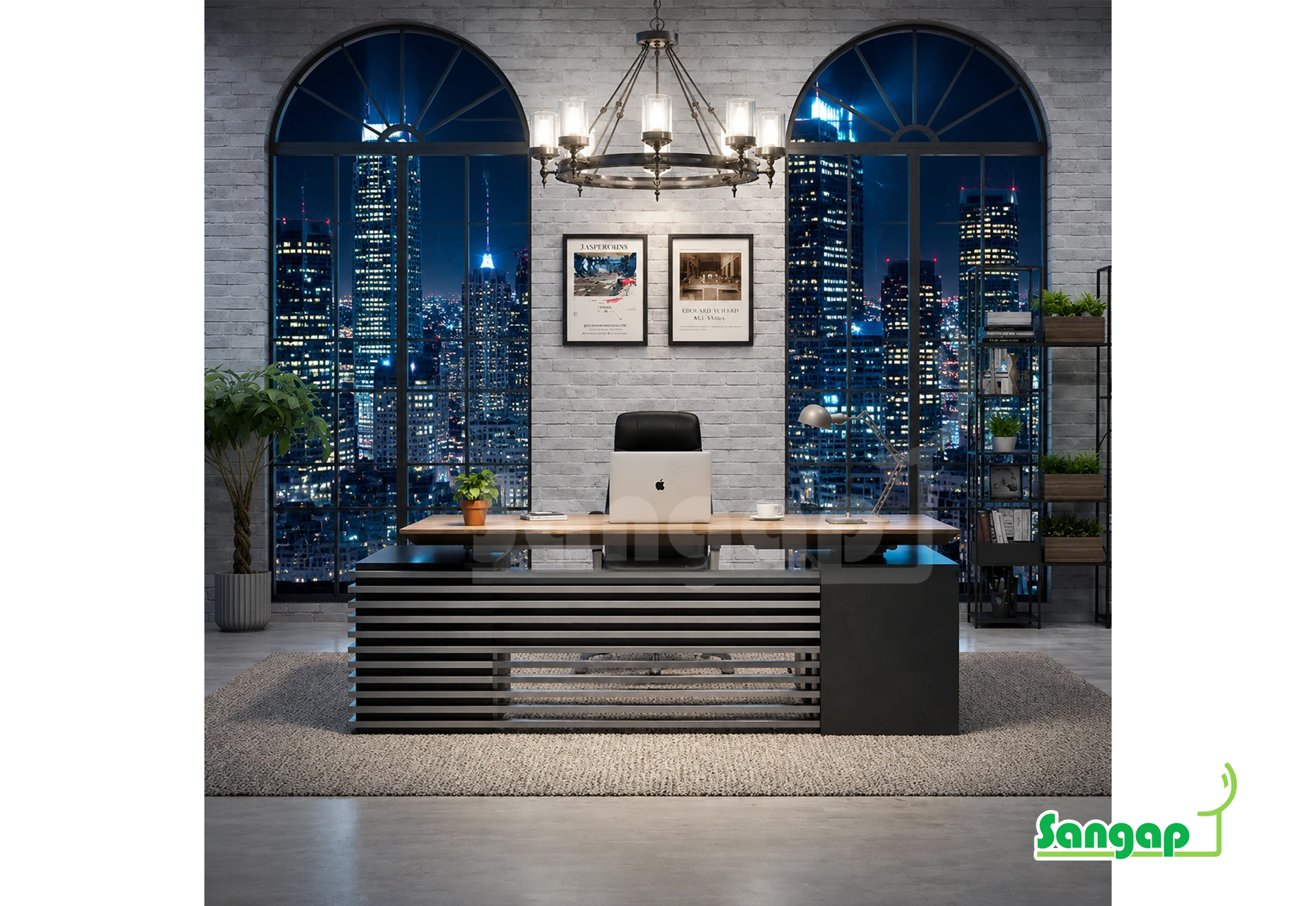 میز مدیریتی سنگپ مدل 218 - Image 5