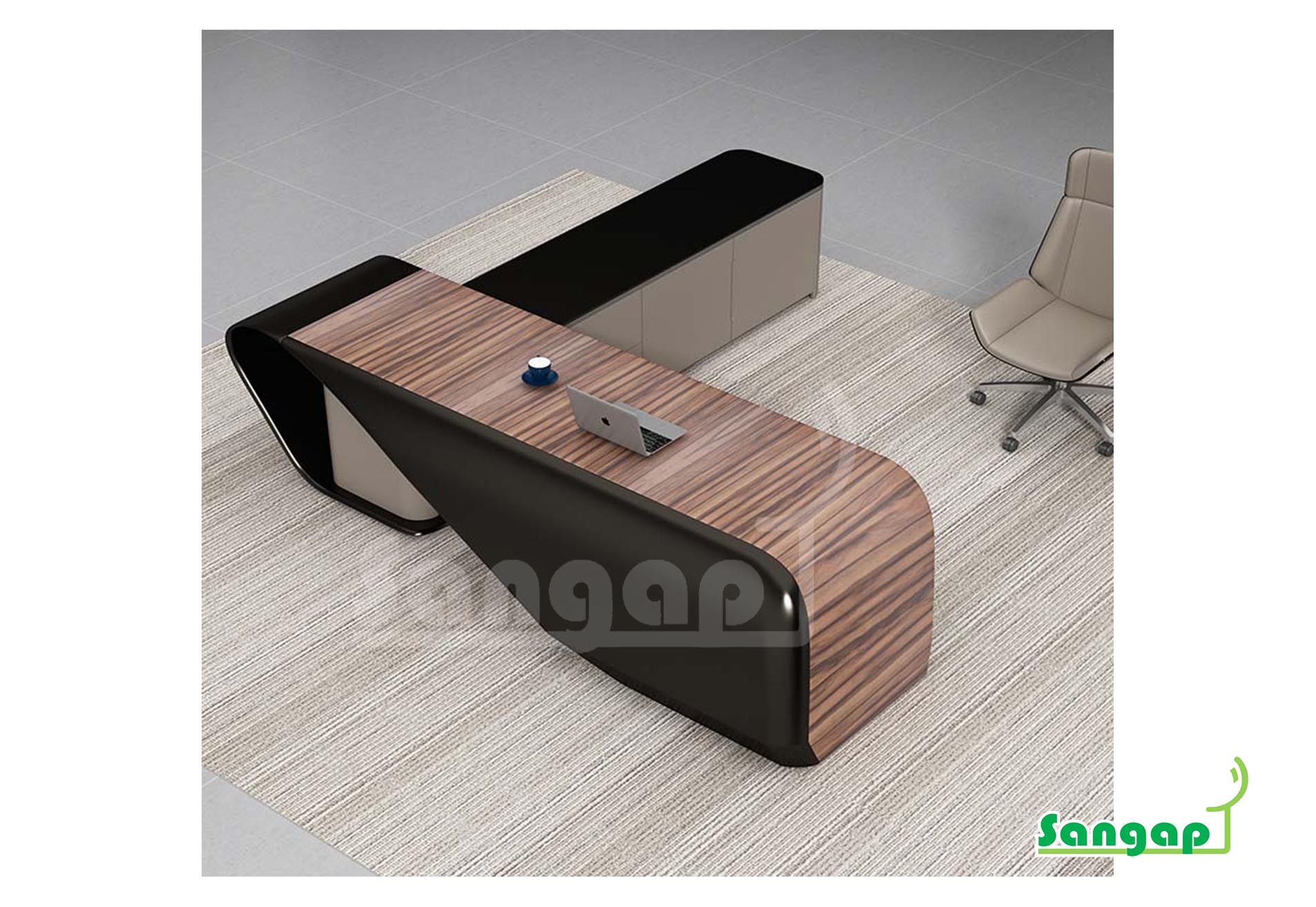 میز مدیریتی سنگپ مدل 219 - Image 4