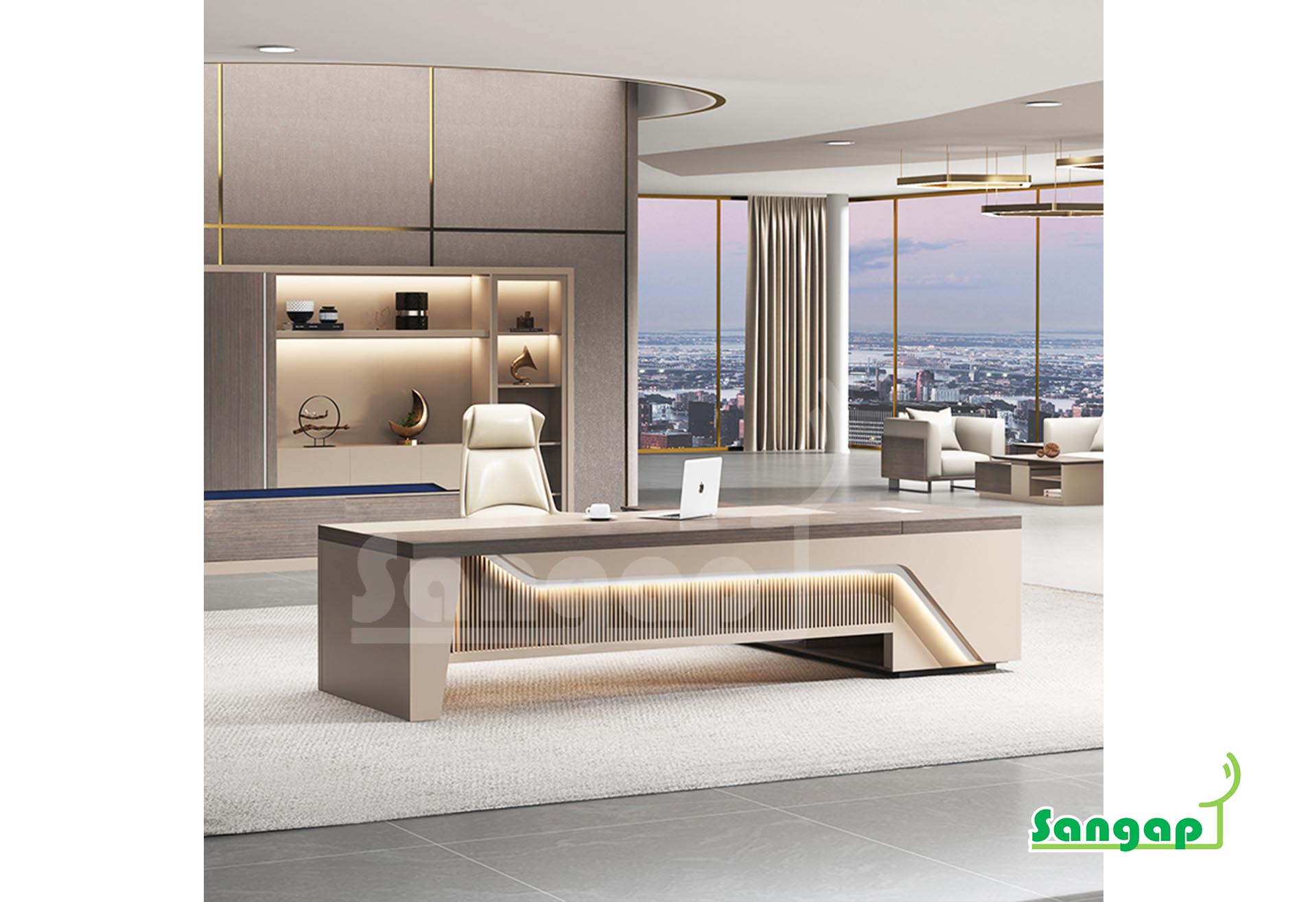 میز مدیریتی سنگپ مدل 220 - Image 2