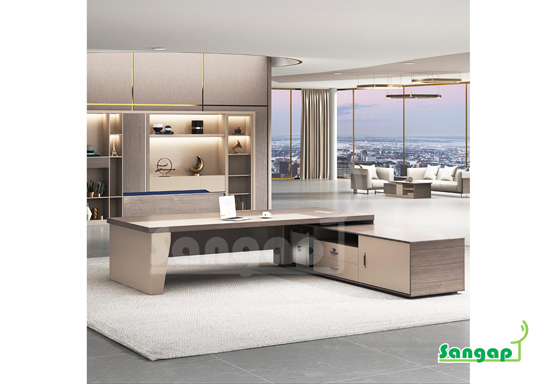 میز مدیریتی سنگپ مدل 220 - Image 3