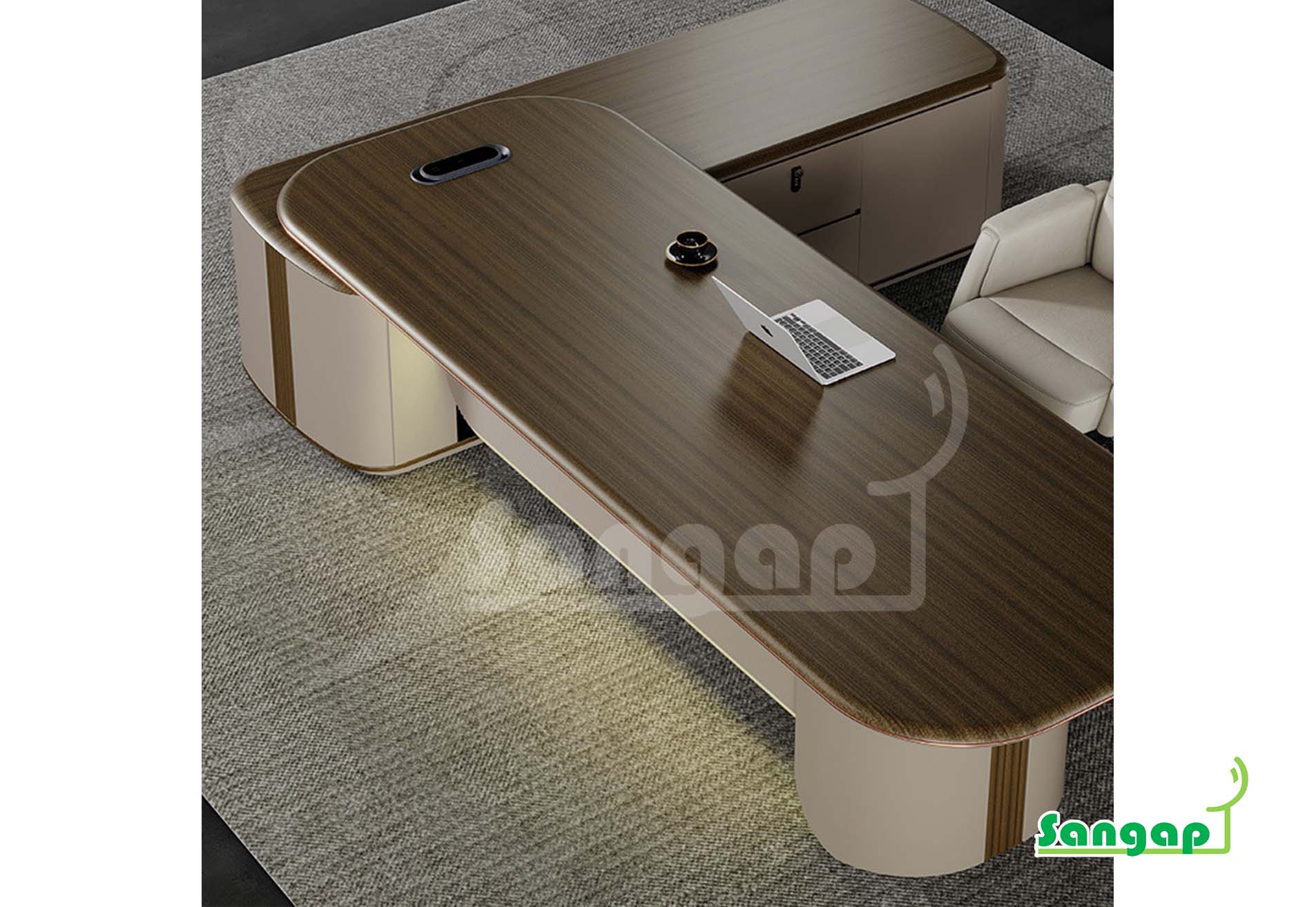 میز مدیریتی سنگپ مدل 224 - Image 2