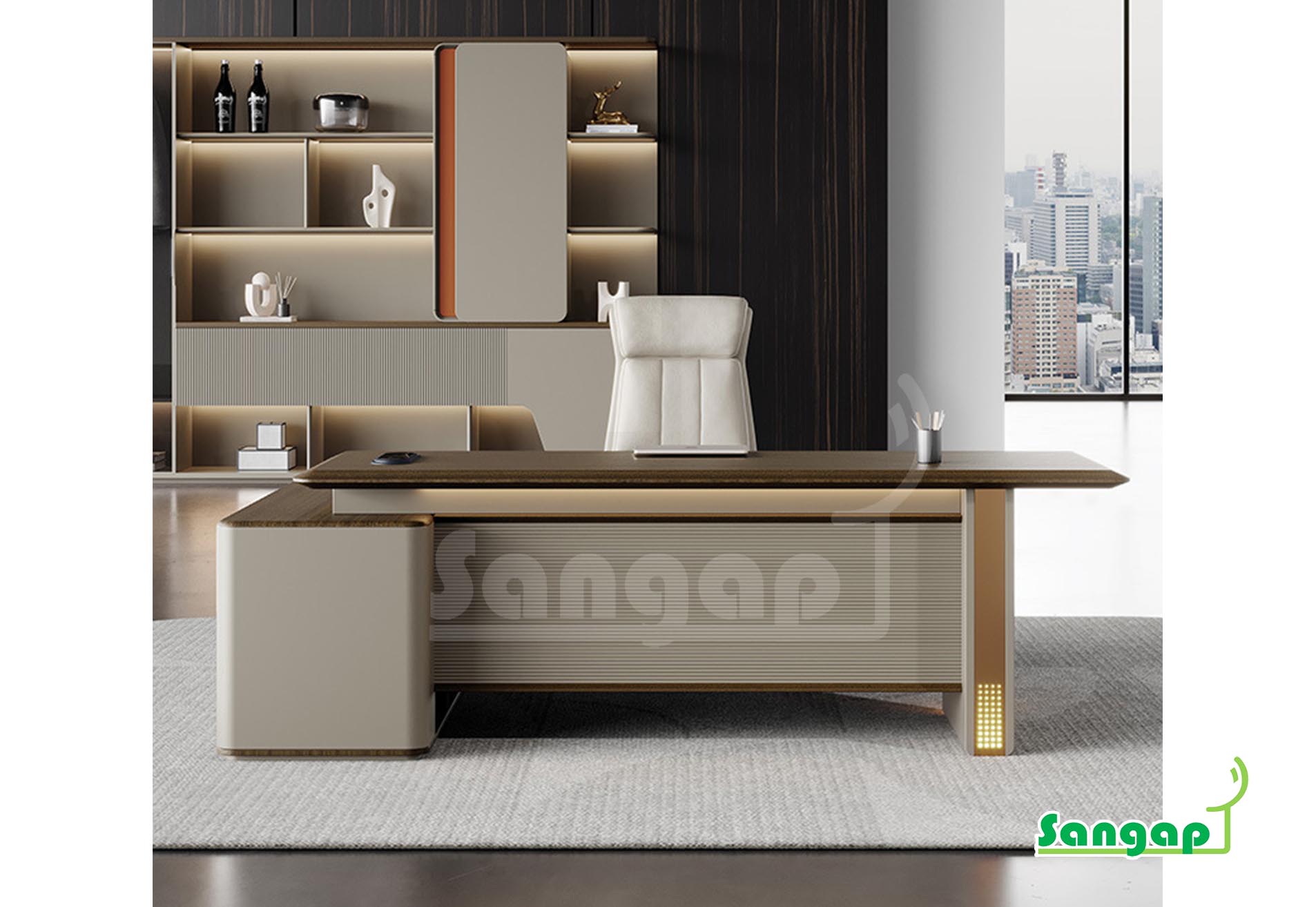 میز مدیریتی سنگپ مدل 228