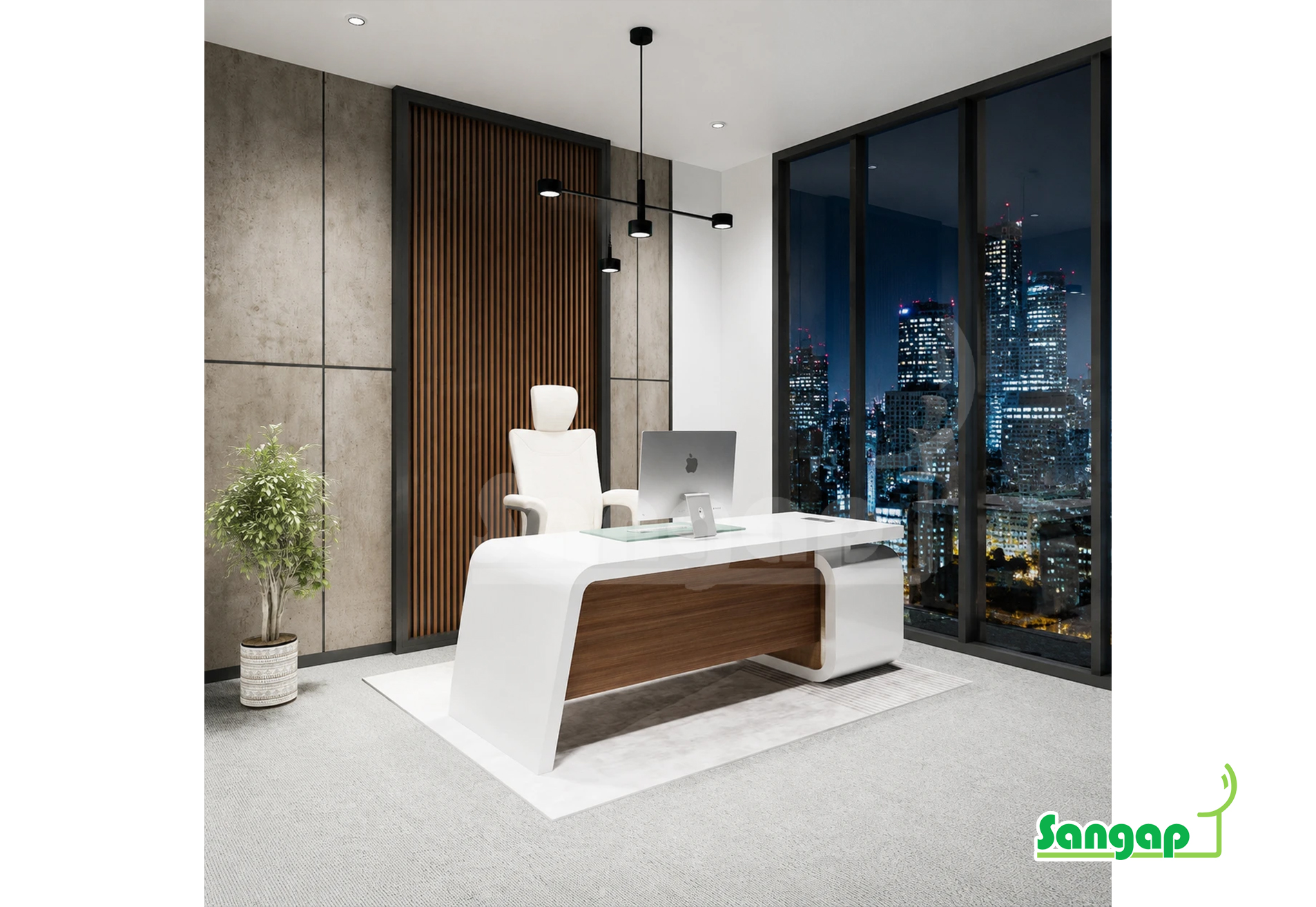 میز مدیریتی سنگپ مدل 235 - Image 3