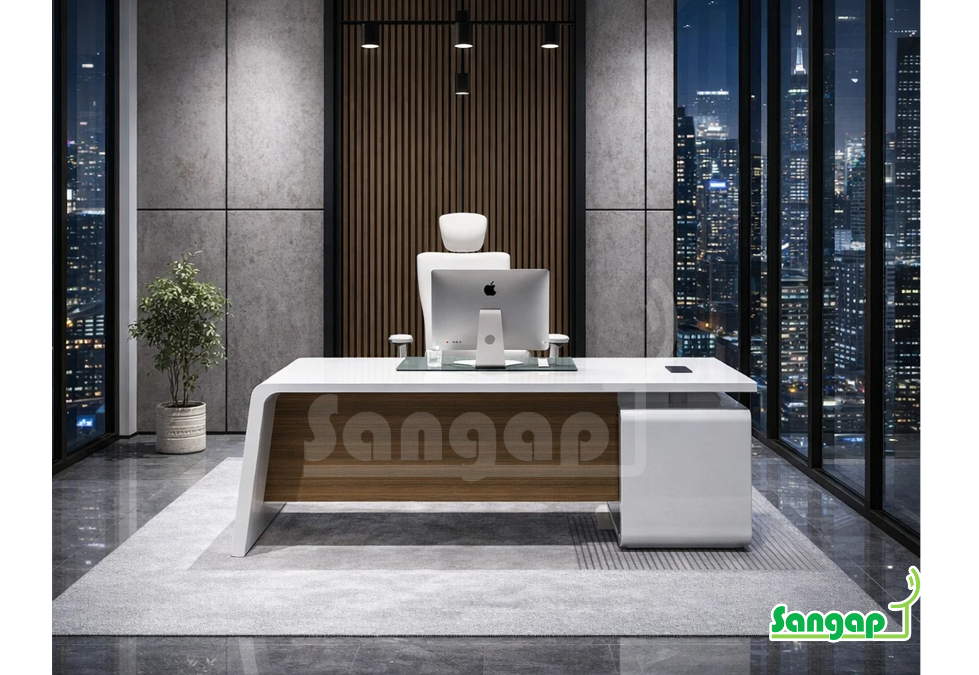 میز مدیریتی سنگپ مدل 235 - Image 2