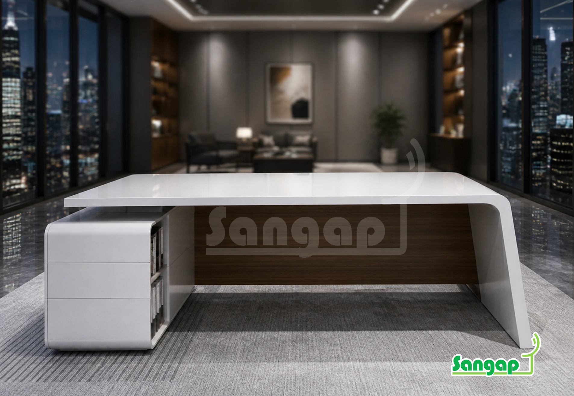 میز مدیریتی سنگپ مدل 235 - Image 4